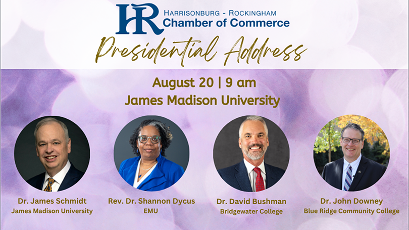 More Info for Harrisonburg Rockingham Chamber of Commerce - Presidential Address Address